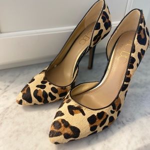 BCBG Leopard Heels